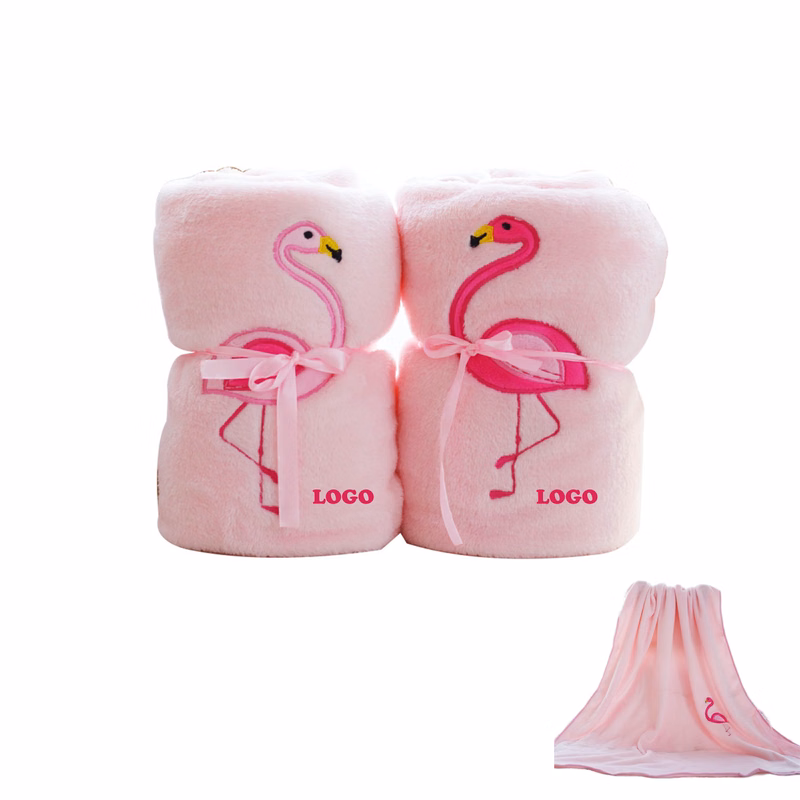 30"x40" Flamingo Blanket (direct import)