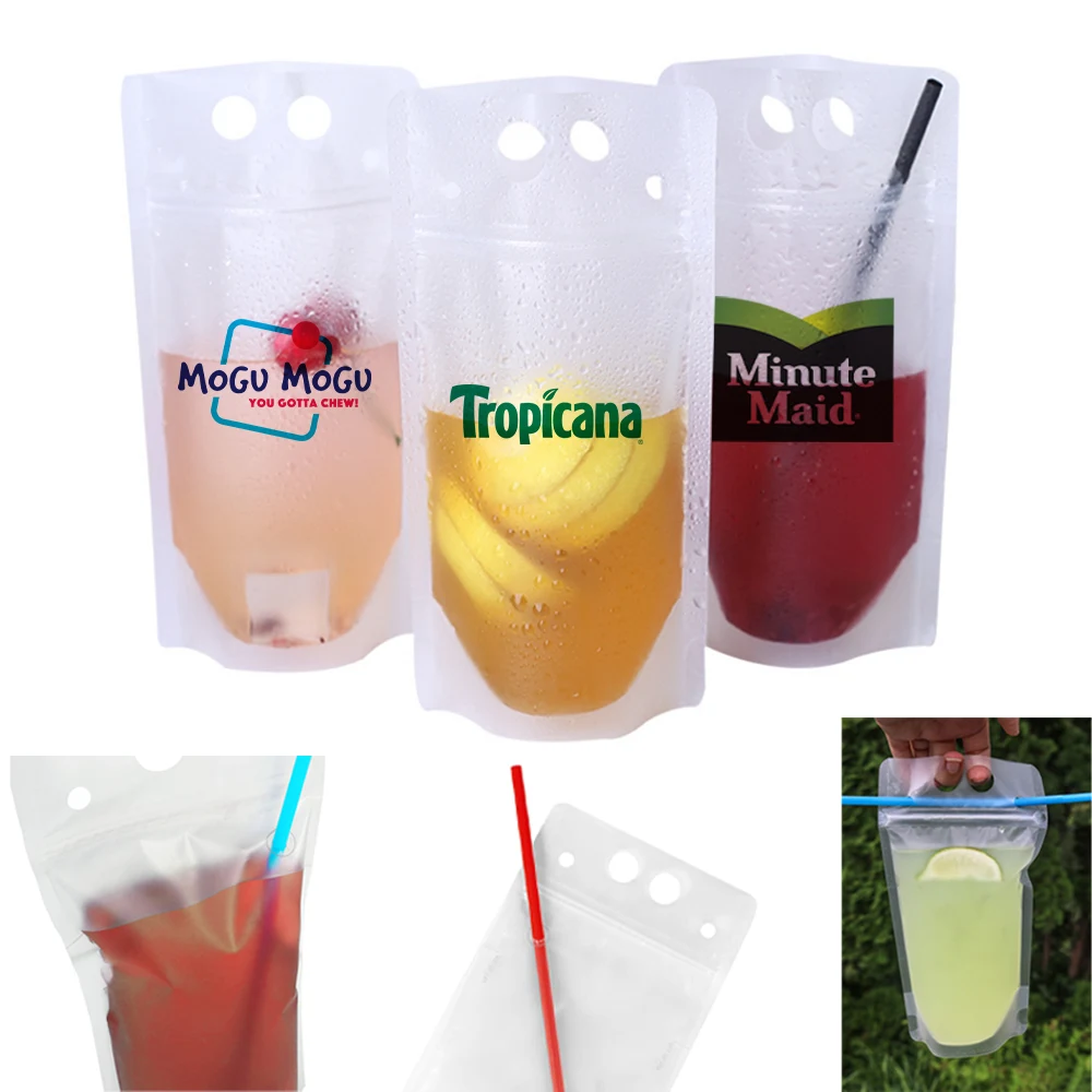 17 Oz Drink Pouch w/ Straw 1