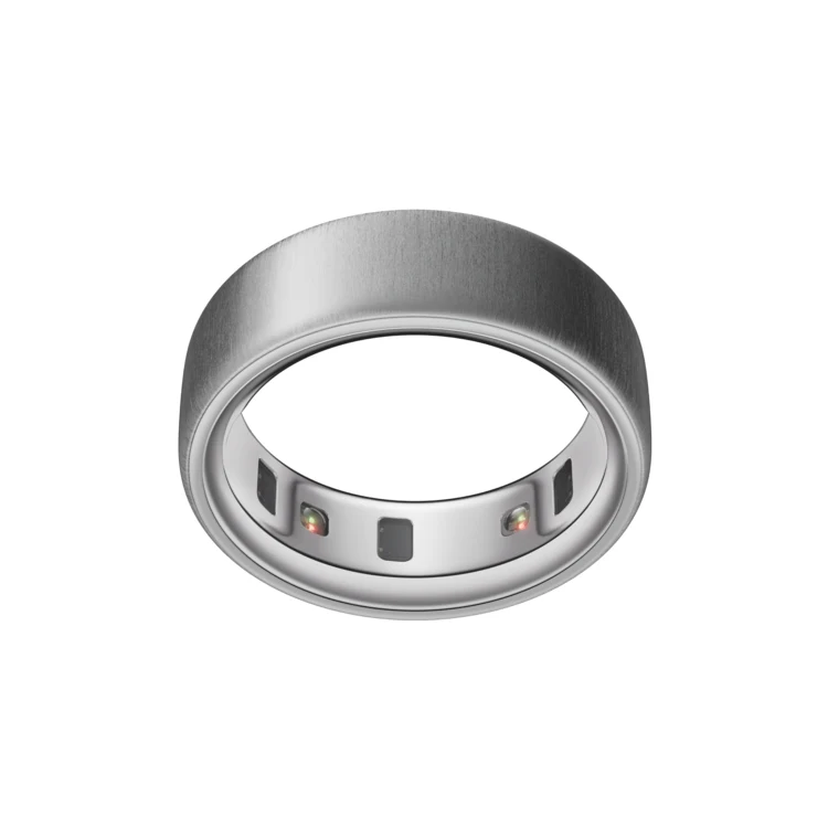 Oura Ring 4 - Brushed Silver 1
