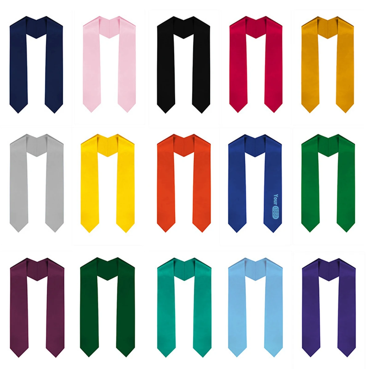 Silk Personalized Graduation Sash 1