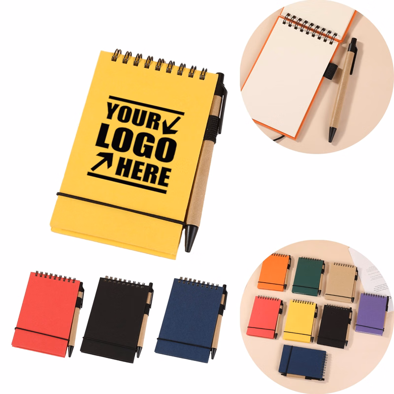Pocket Notepad With Pen For Daily And Office Use