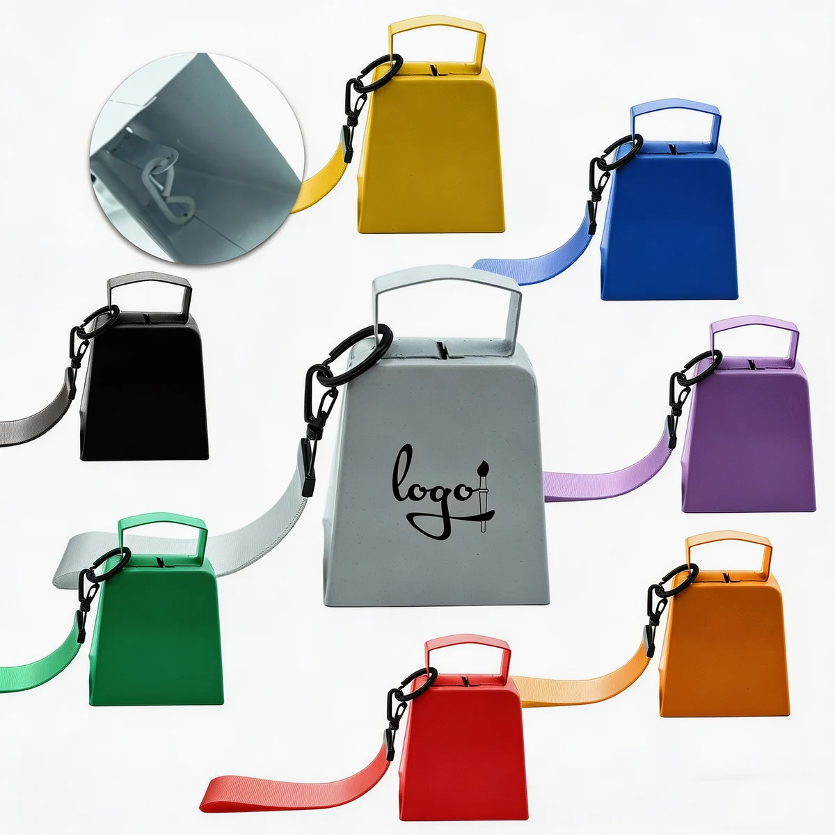 Tall Steel Cowbell 1