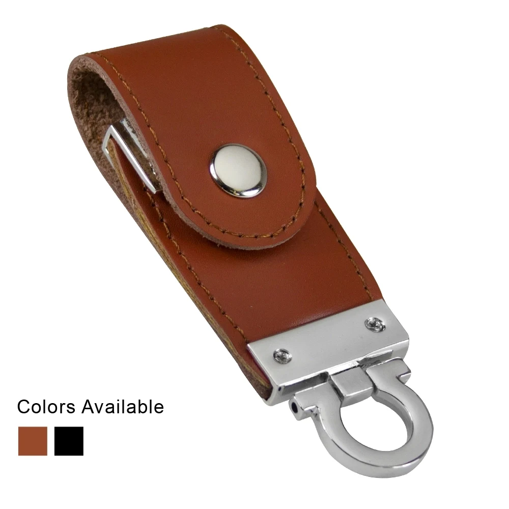 Mini Leather USB Flash Drive 2.0 1