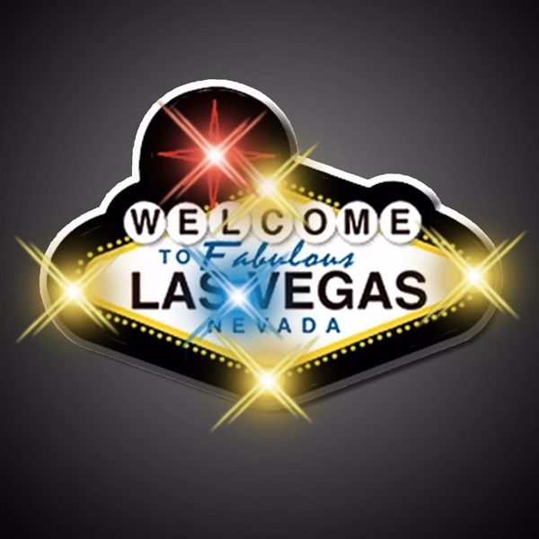 Welcome to Vegas Flashing Pins