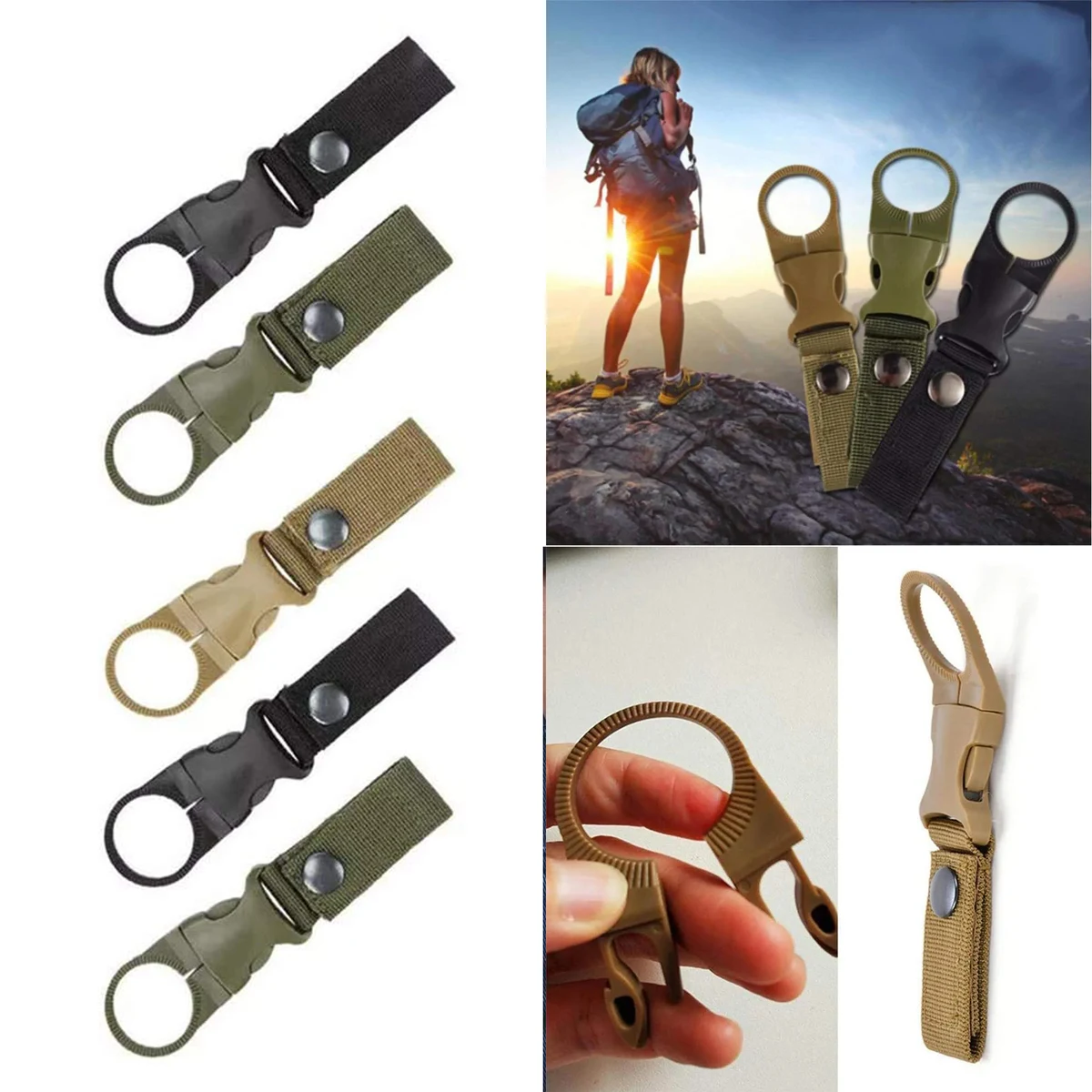 Hanging Bottle Buckle Clip Carabiner 1