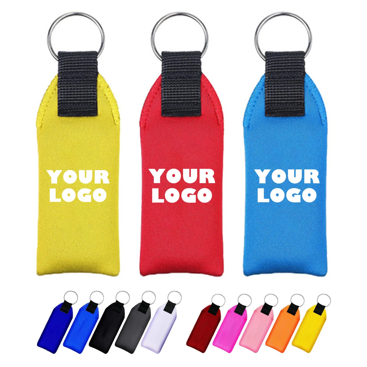 Floating Neoprene Boat Keychain 1