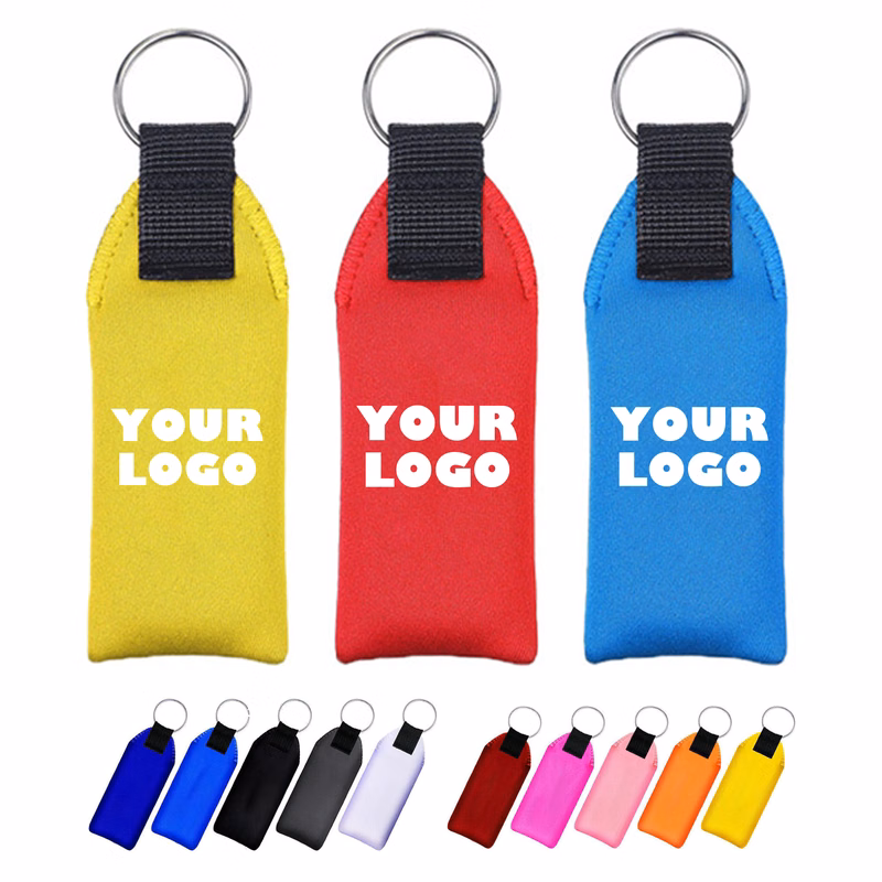 Floating Neoprene Boat Keychain