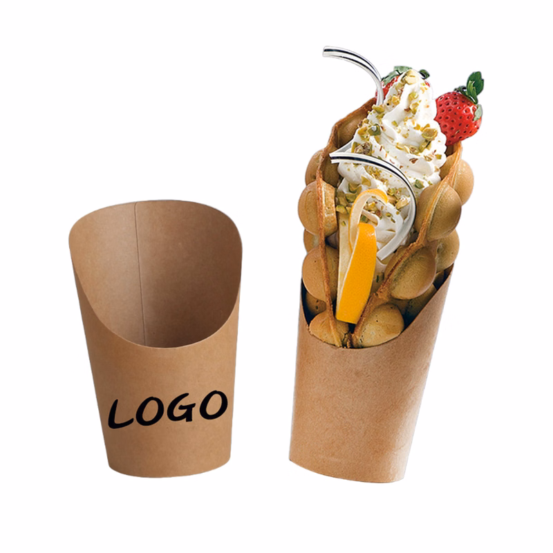 Disposable Fries Wrap Cup
