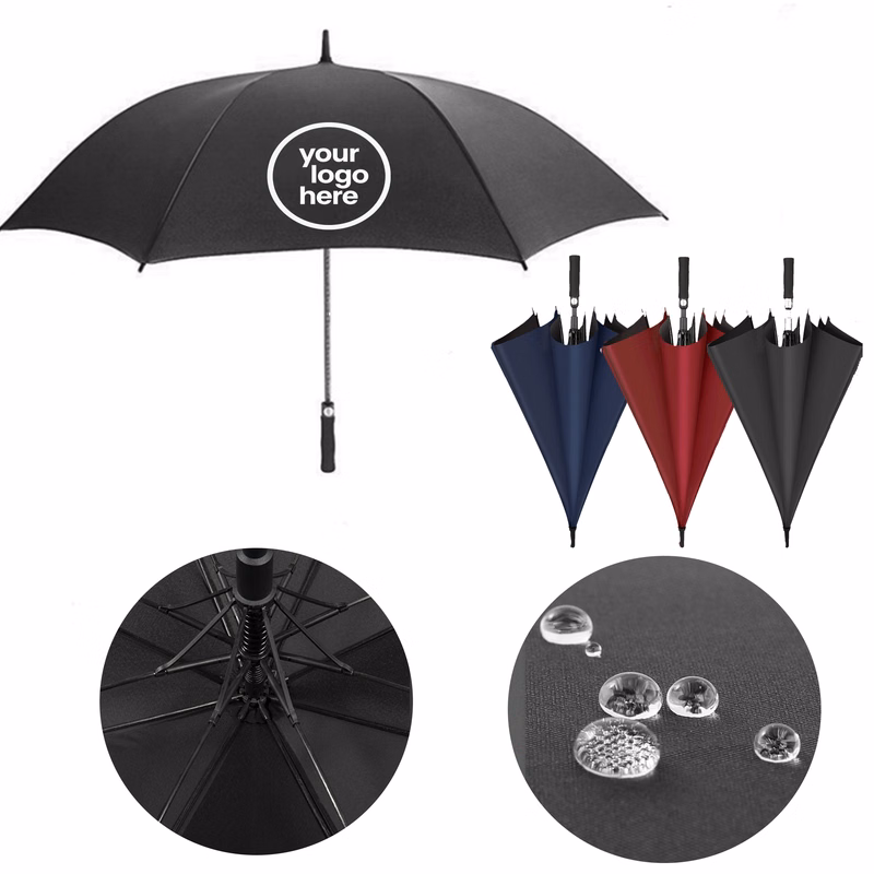 MOQ:30pcs Large Automatic Umbrella