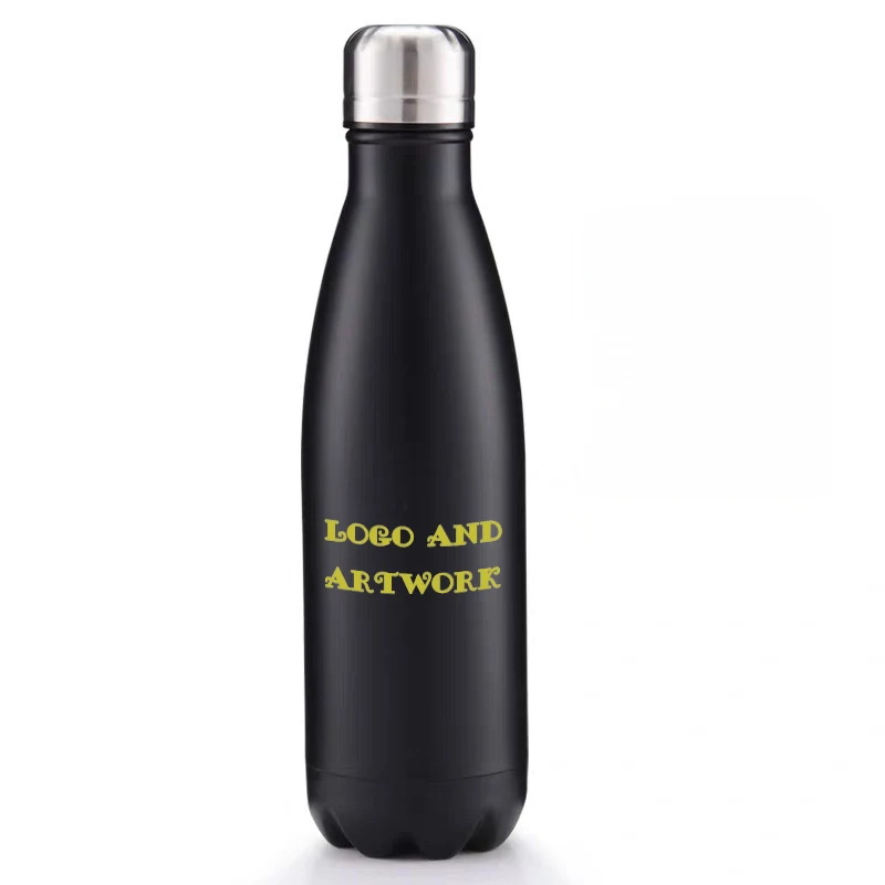 17 oz Vacuum Insulated Bottle / Brew Flask 1
