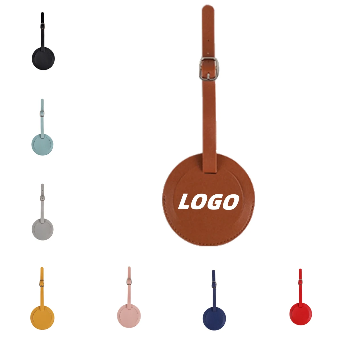 PU Leather Luggage Tags 1