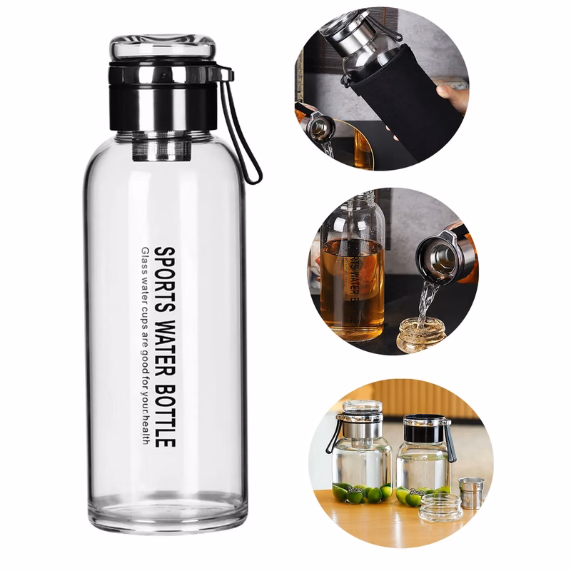 67OZ High Borosilicate Tea Water Separation Cup
