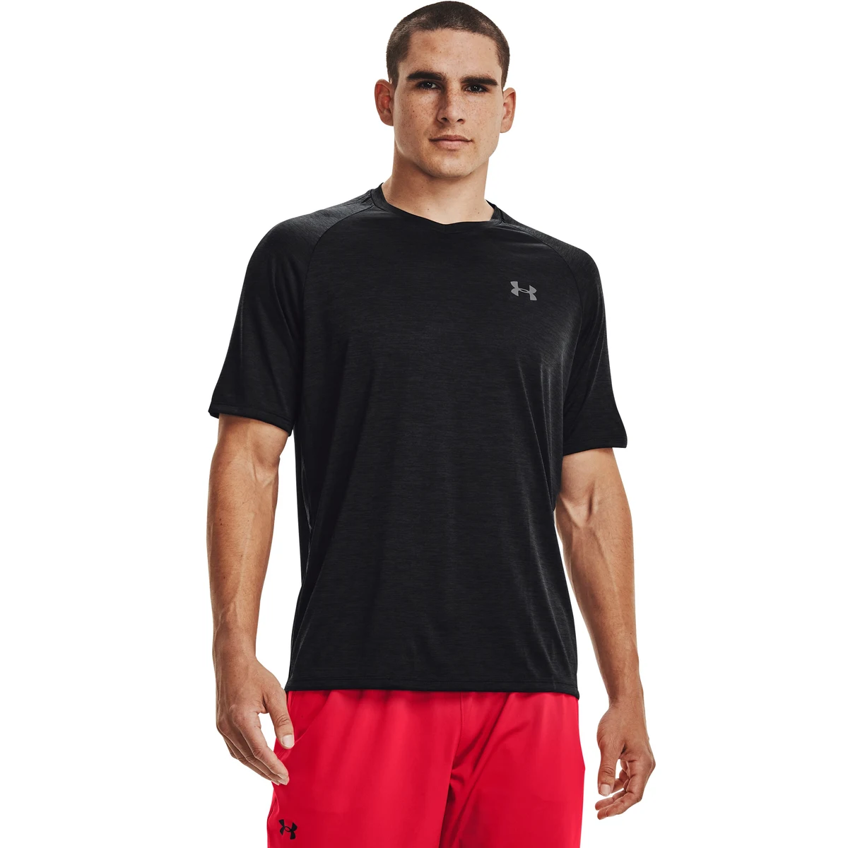 UA Tech Men's V-Neck Short Sleeve 1