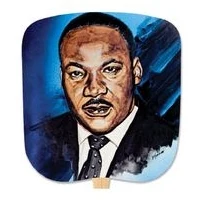 Martin Luther King Artist's Sketch Stock Religious & Inspirational Fan 1