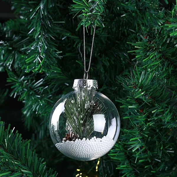 Transparent Fillable Ball Christmas Decorations 1