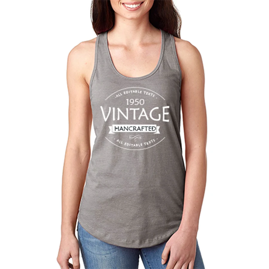Next Level Ladies Jersey Tank Tops 4.3 oz 1