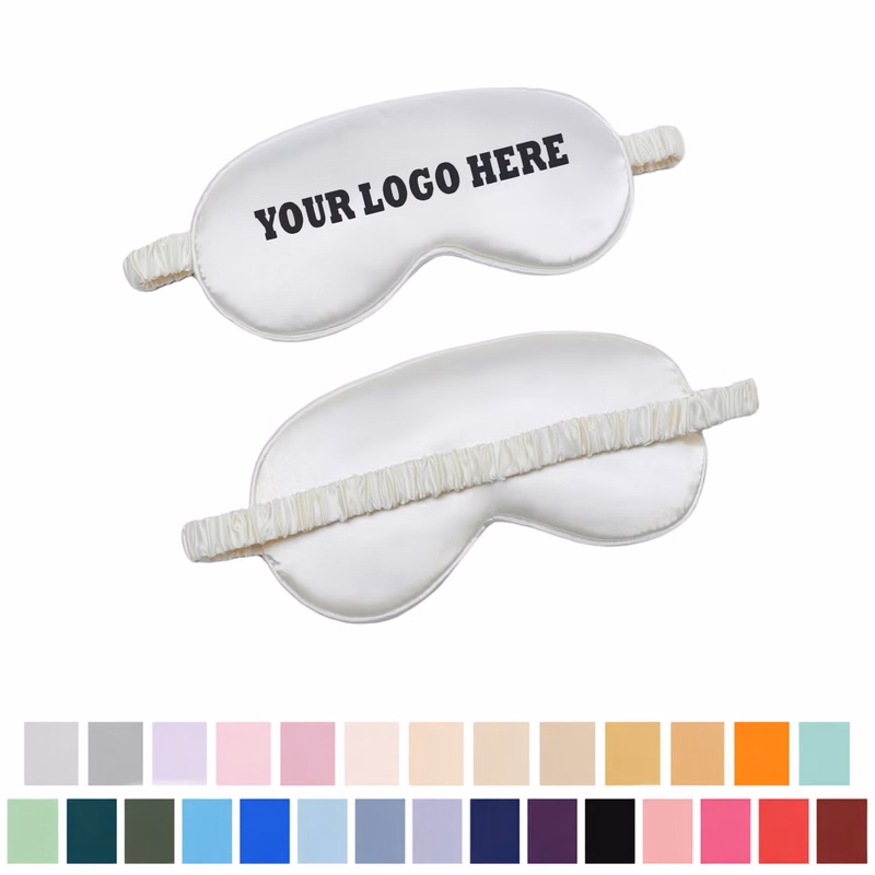 Custom Printed Satin Sleep Eye Mask