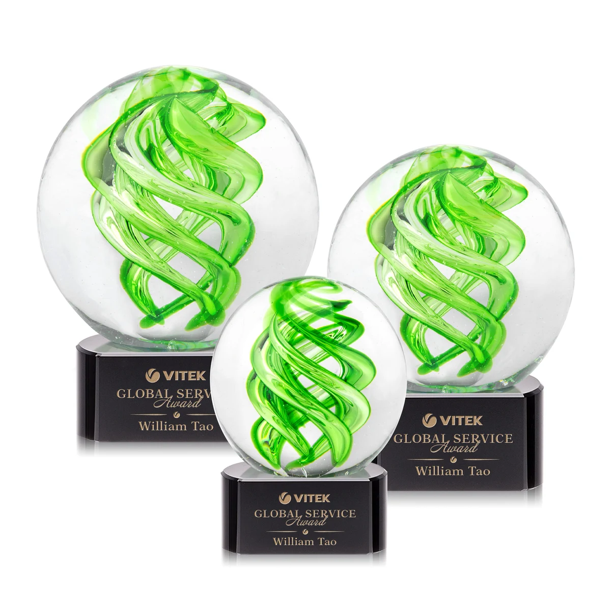 Vortex Award on Paragon Base - Black 1