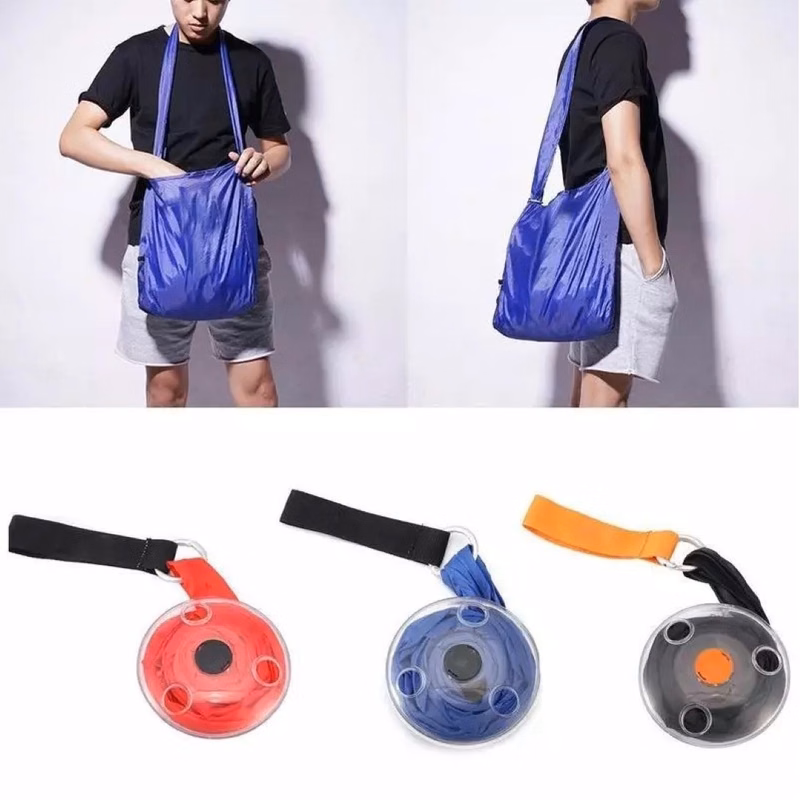 Reusable Shopping Bags-Disc Storage Portable Folding