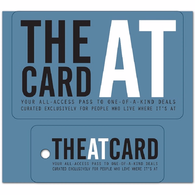 Key Tag and Single Card Combo with Matrix