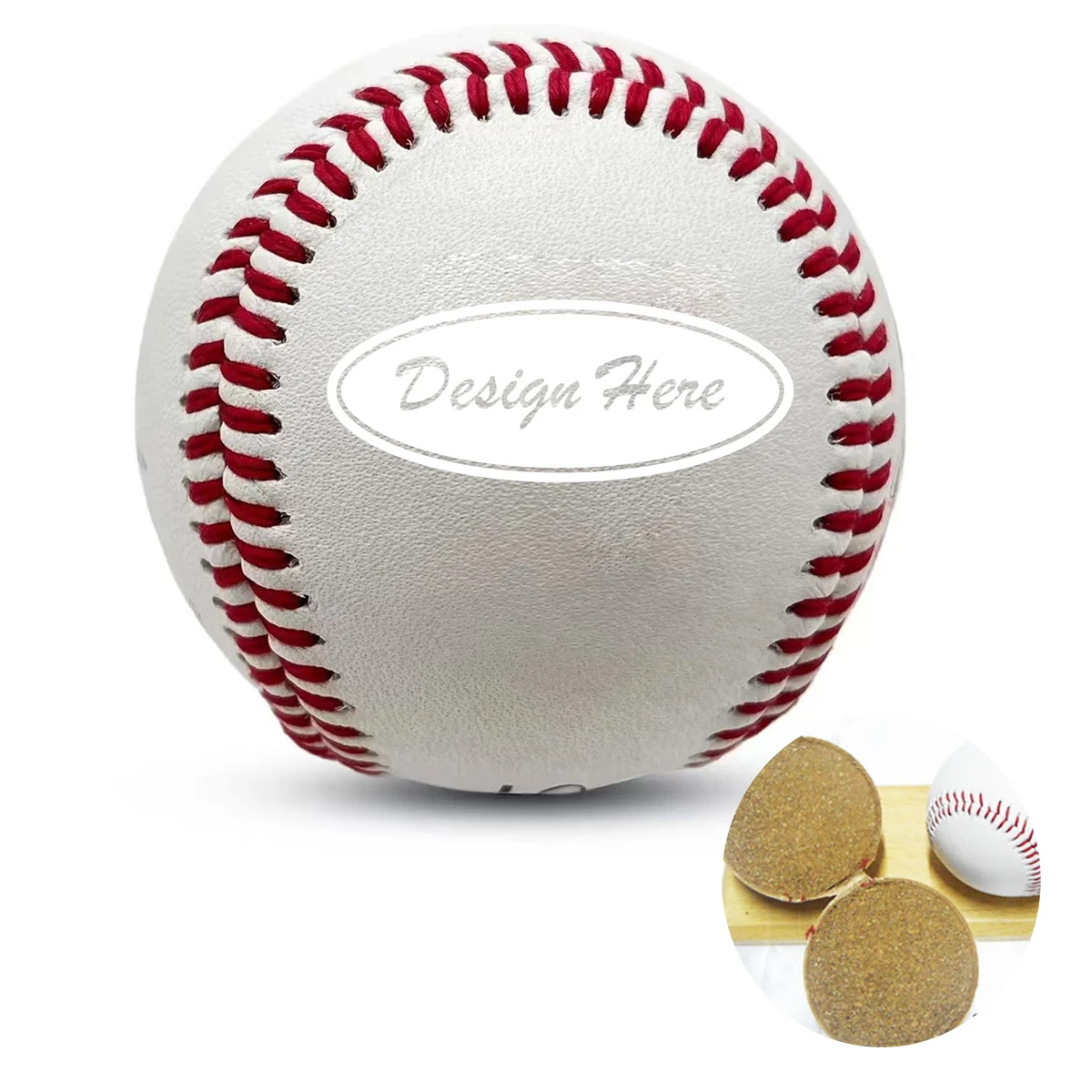 Custom 9-Inch Official Hard Baseball ?C Durable & Premium Quality 1