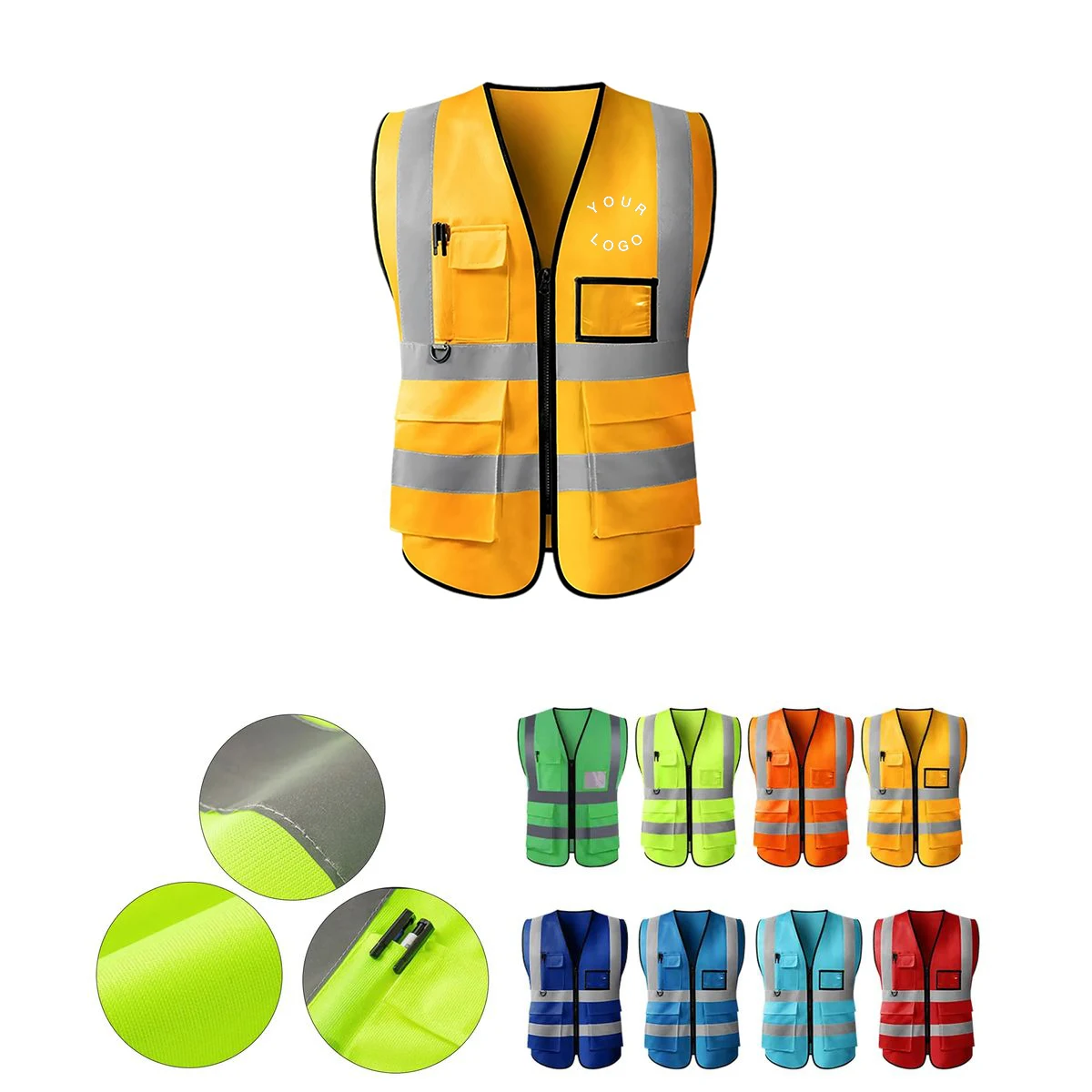 High Visibility Safety Vest For Outdoor Work 1