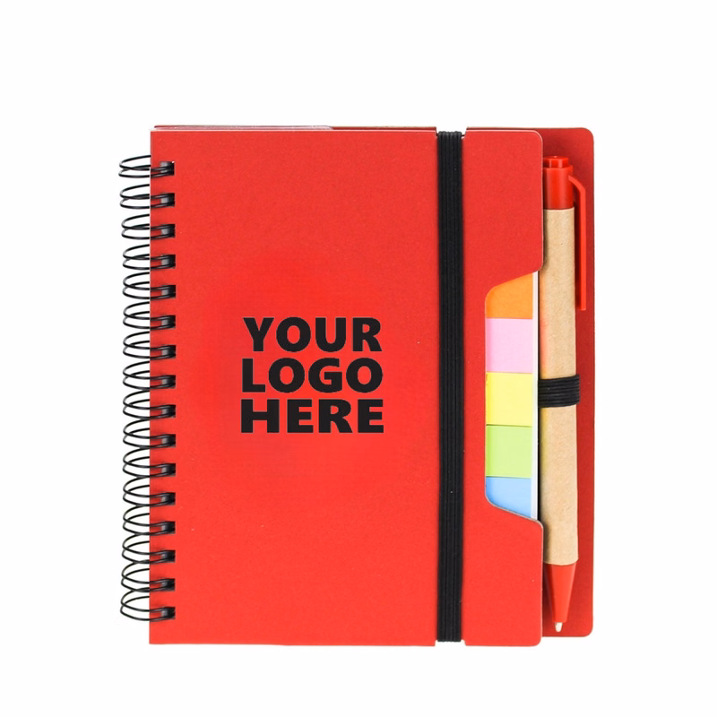 Spiral Notebook With Pen