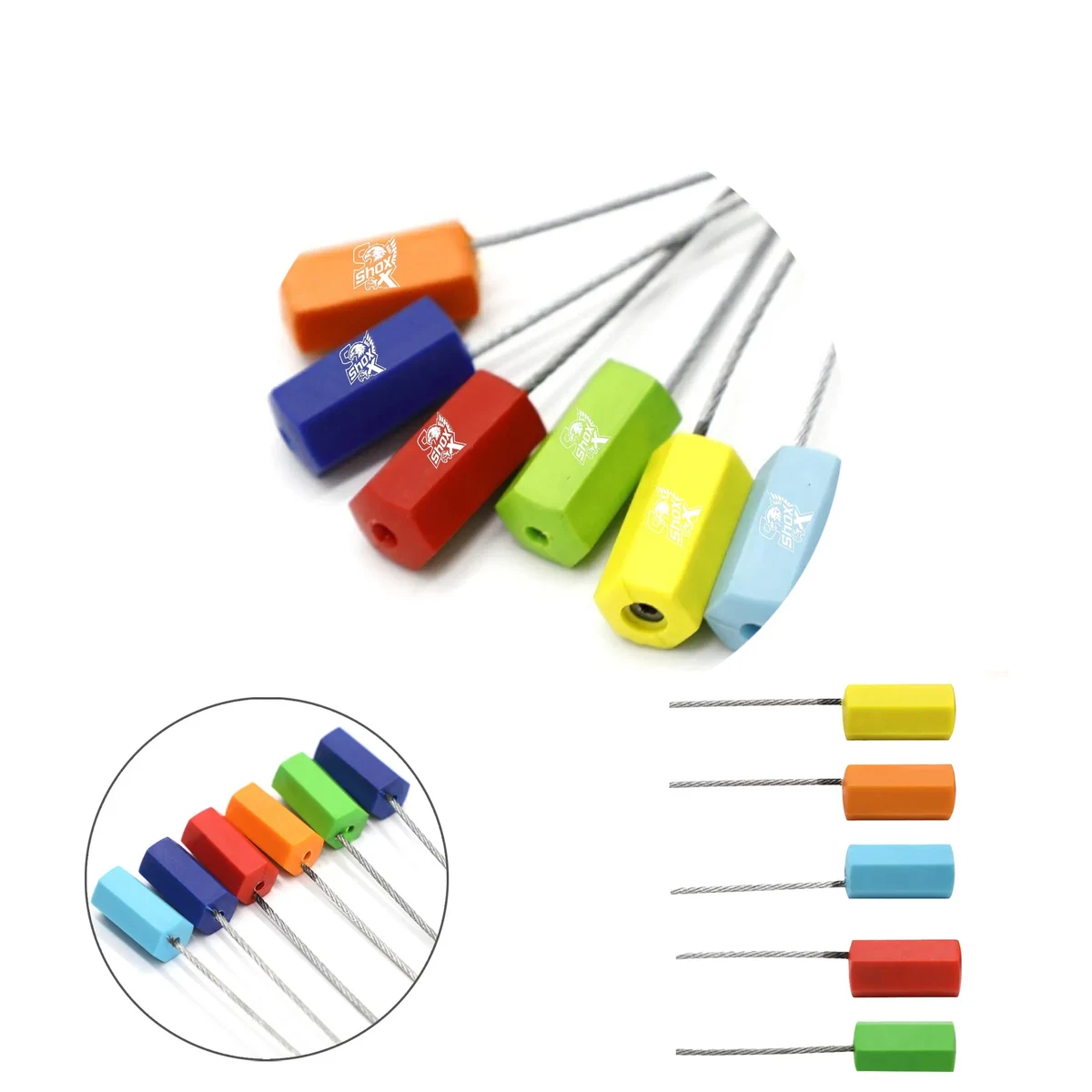 MOQ 20 Custom Disposable Steel Wire Security Tie 1