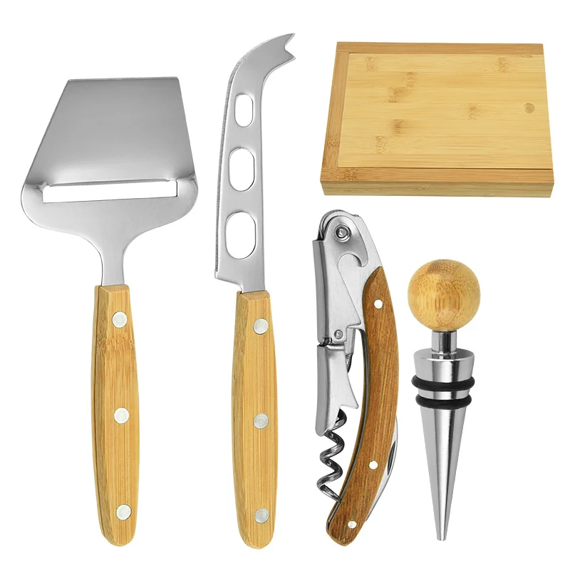 Perfect Pairing Wine Opener & Cheese Knife Set 1