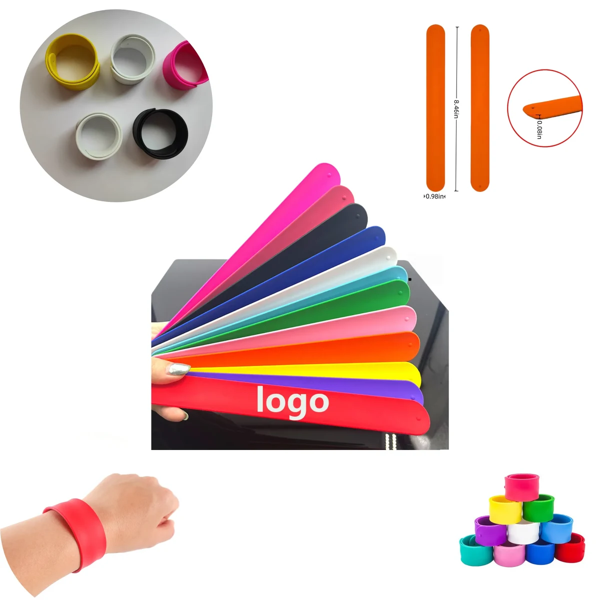 Silicone snapping rings 1