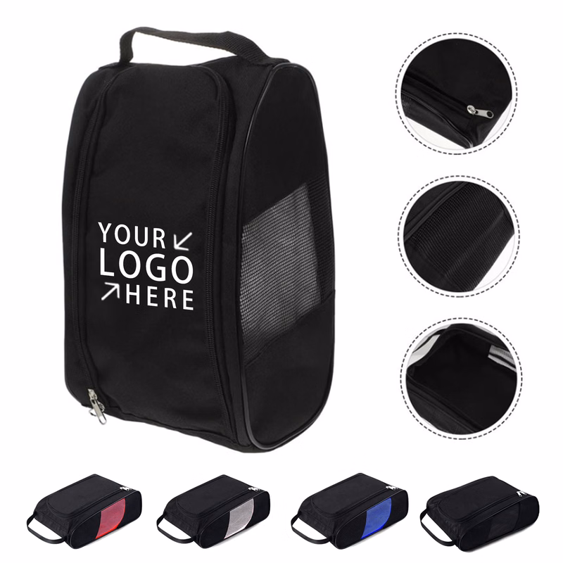 Oxford Zippered Golf Shoe Bag MOQ 50