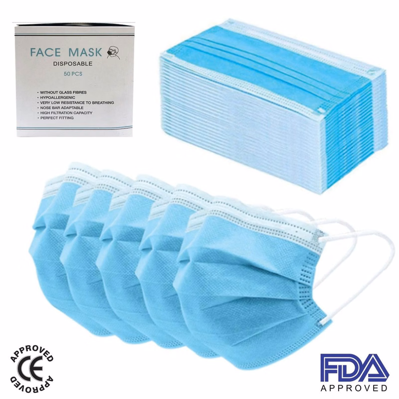 3 Ply Face Mask