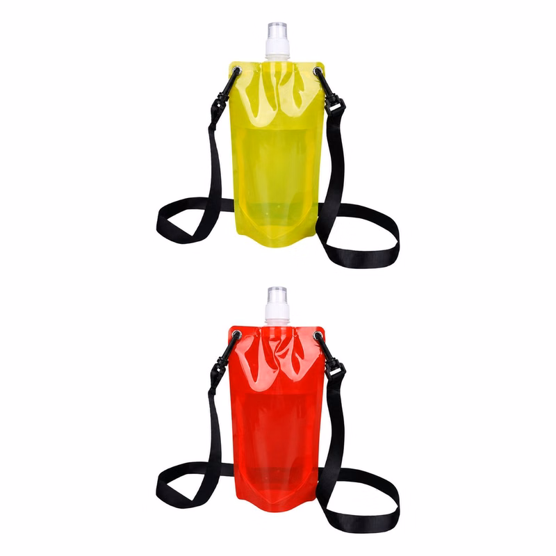 Fold-Flat Hands-Free Water Carrier