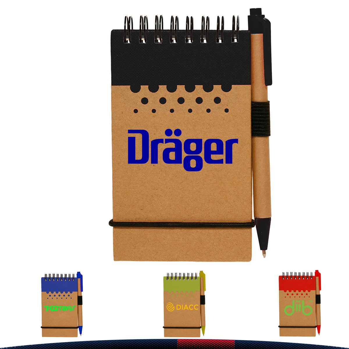 Buaka Recyclable Spiral Jotters 1