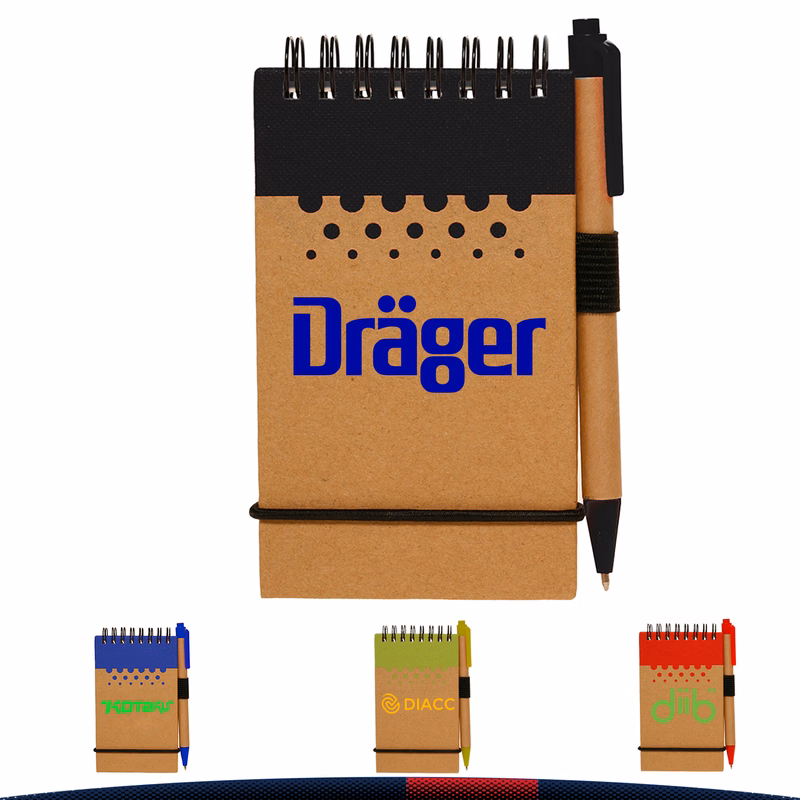 Buaka Recyclable Spiral Jotters