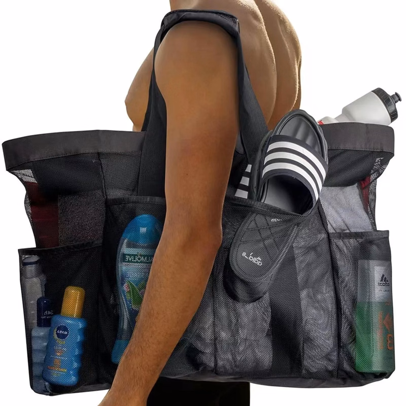 Beach Bag With Zipper Pockets Ideal