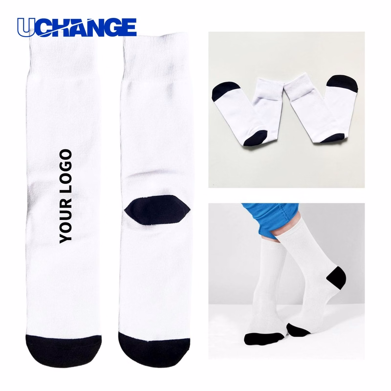 Polyester High Stocking Socks with Moisture Wicking Stretch