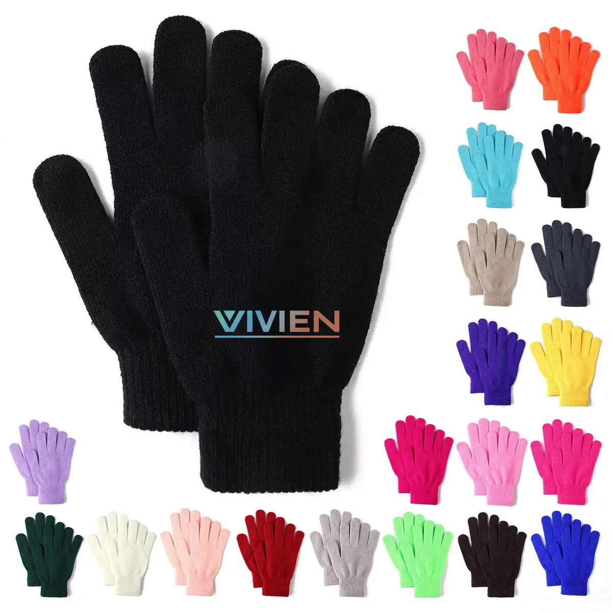 Winter Knit Warm Gloves 1