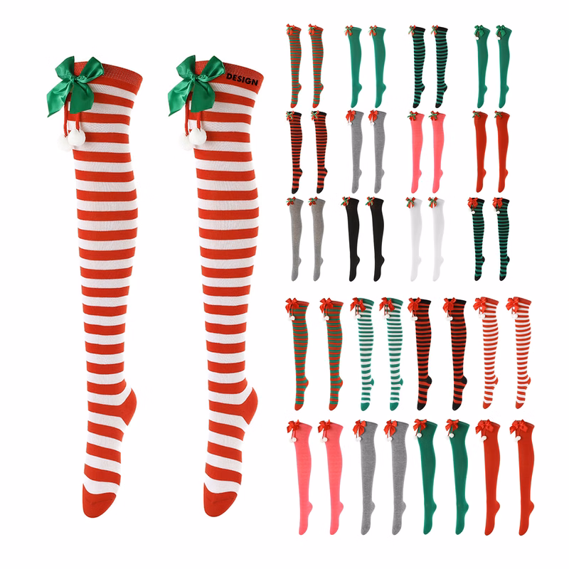 Winter Christmas Socks