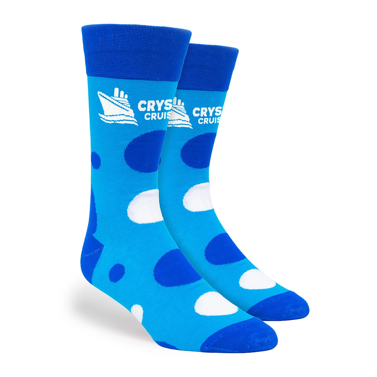Scattered Polka Dots Simpler Socks 1