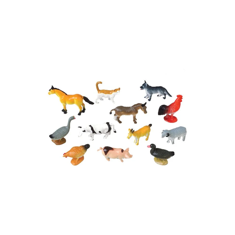 Mini Farm Animals - Assorted 2.5" 1