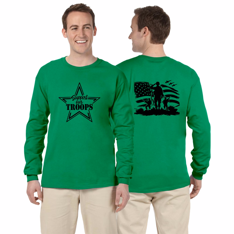 Colored Long Sleeve Tee
