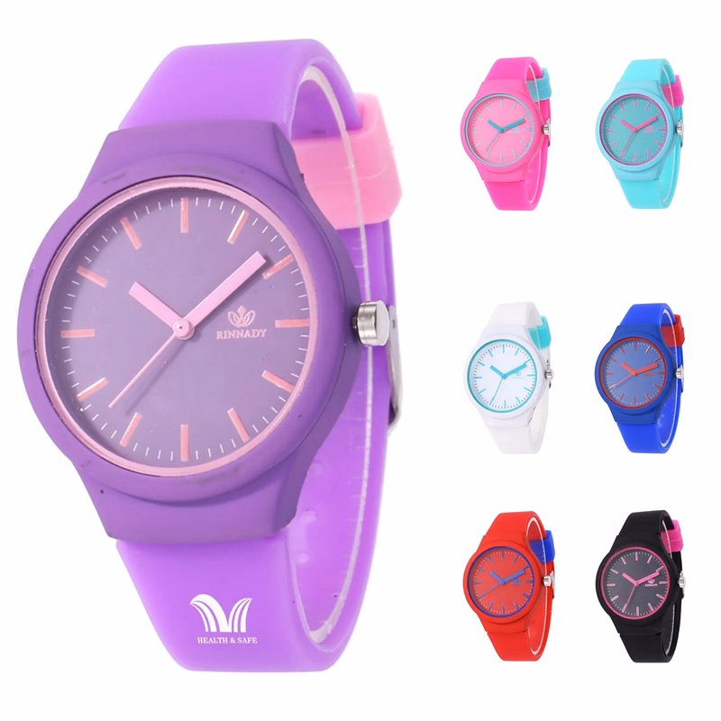 Silicone Watch Student Quartz Watch