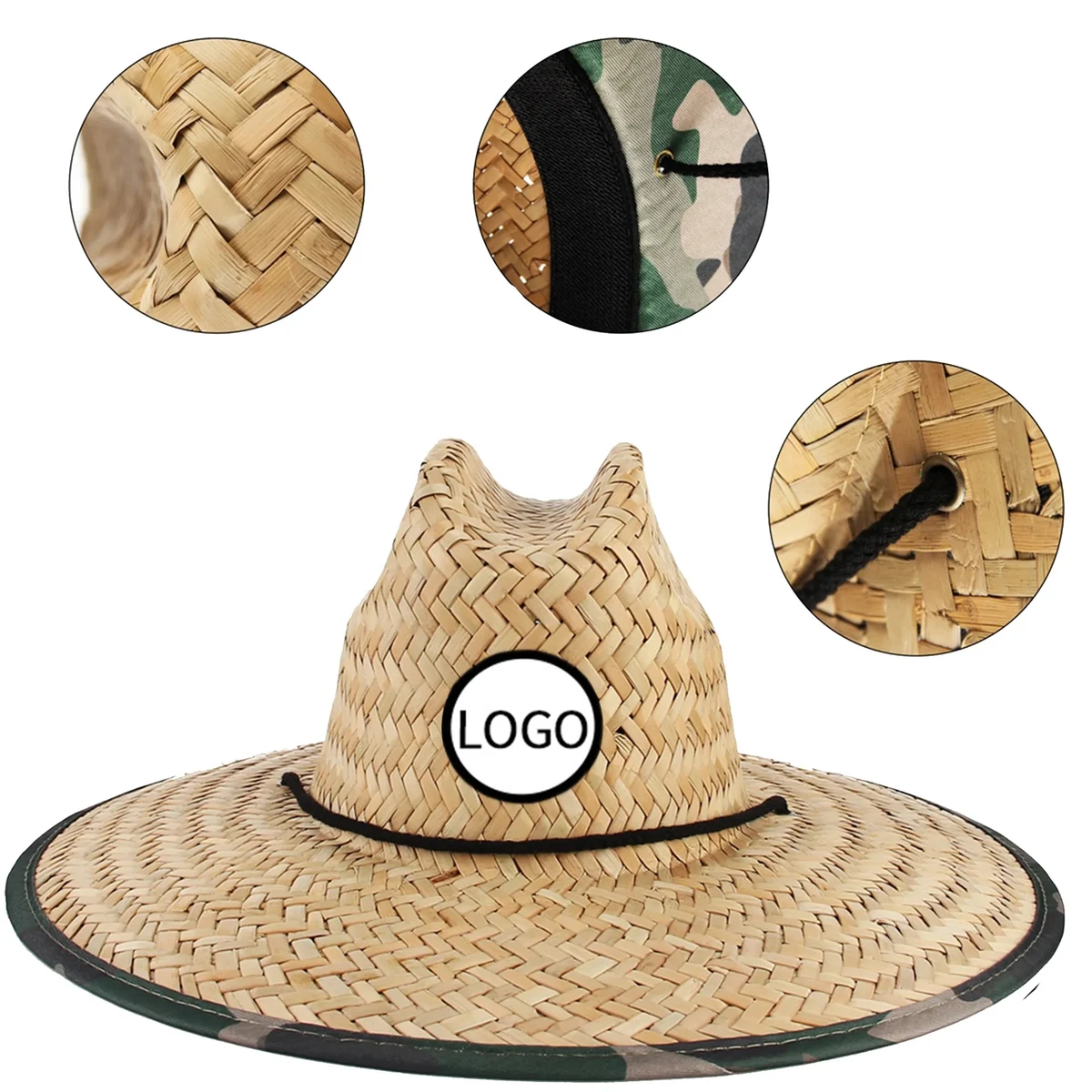 Straw Hat for Sun Protection 1