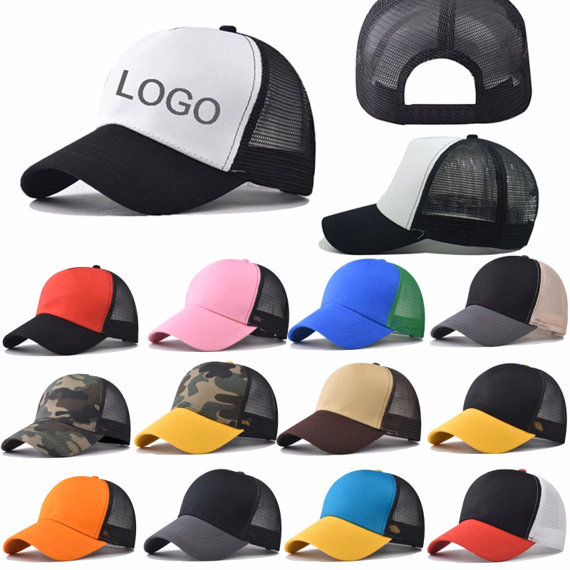 5 Panel Cotton Twill Mesh Back Cap