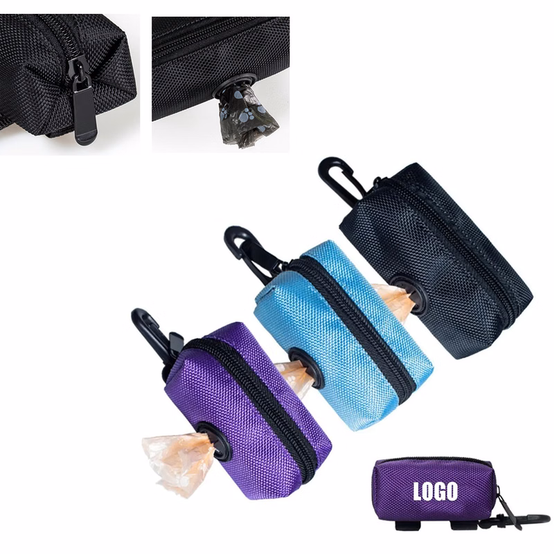 Pet Waste Pouch with Leash Clip