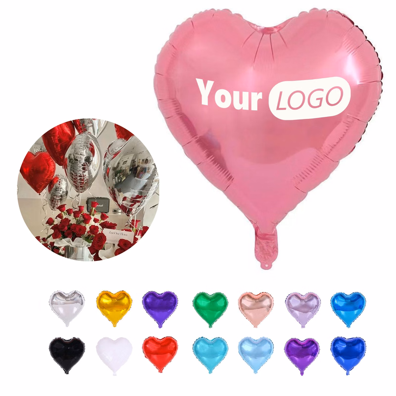 Party Event Balloons Made of Love Aluminum Foil