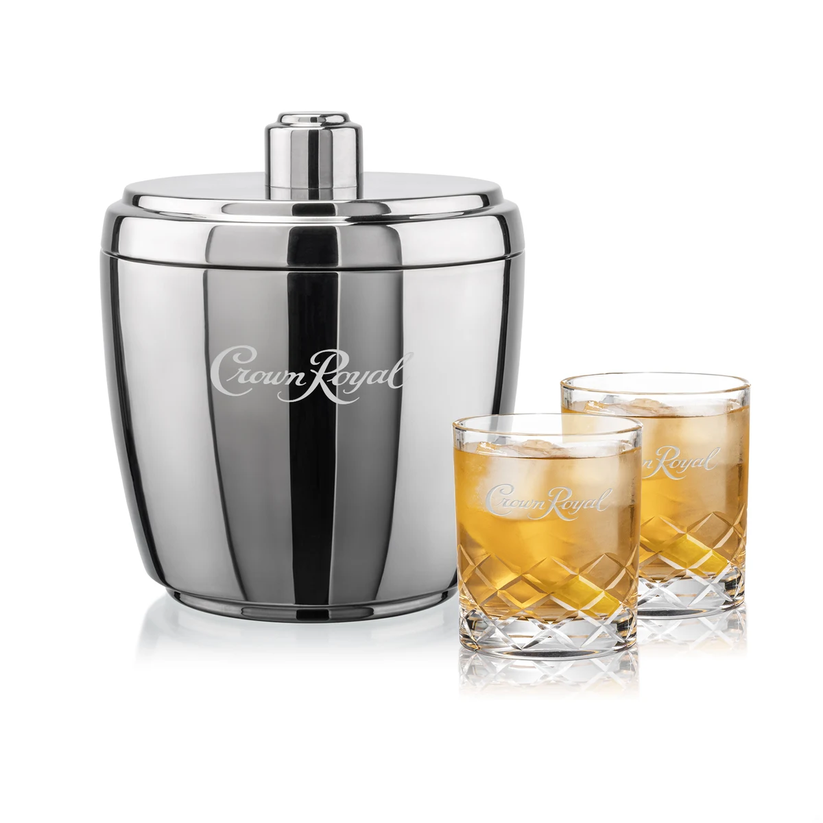 Pescara Ice Bucket & Durham On-the-Rocks Set 1