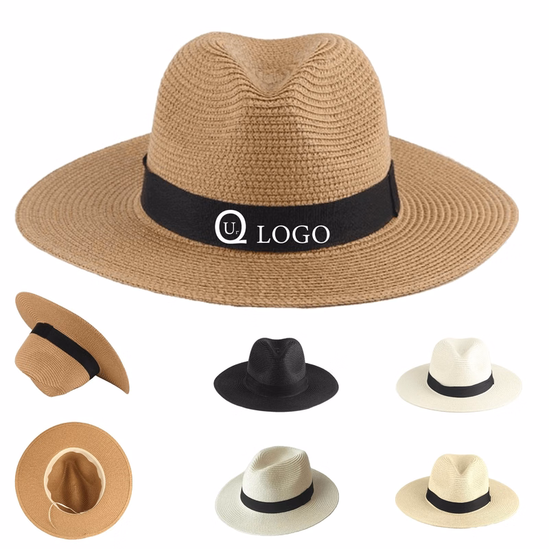 Unisex Travel Straw Panama Hat