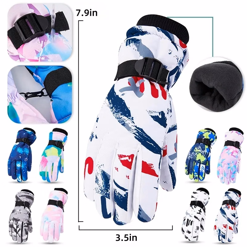 Kids' Winter Gloves, Fleece-Lined And Cold-Resistant
